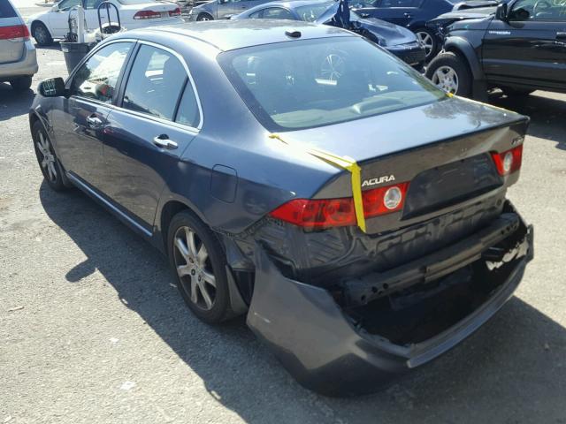 JH4CL96875C016335 - 2005 ACURA TSX CHARCOAL photo 3