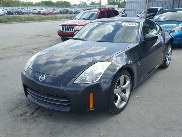 JN1AZ34DX6M306233 - 2006 NISSAN 350Z COUPE BLACK photo 2