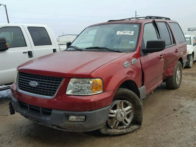 1FMPU15595LA73284 - 2005 FORD EXPEDITION RED photo 9