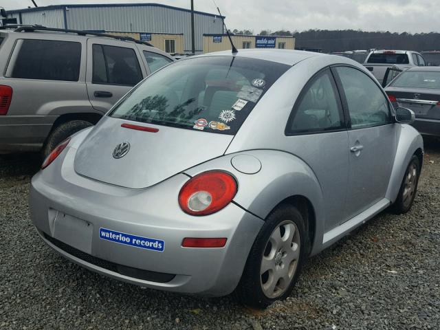 3VWPR31C56M424565 - 2006 VOLKSWAGEN NEW BEETLE SILVER photo 4