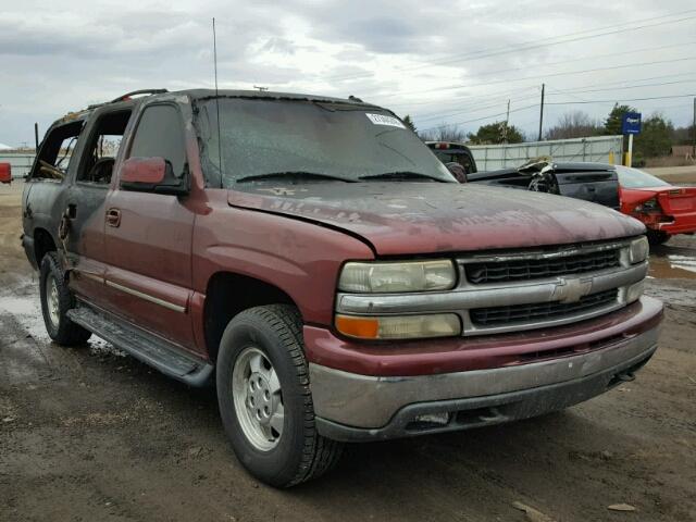 1GNFK16Z73J123025 - 2003 CHEVROLET SUBURBAN K MAROON photo 1