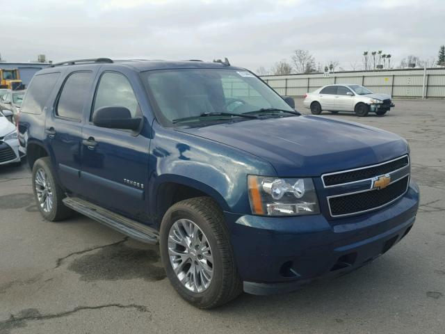 1GNFC13C37R323355 - 2007 CHEVROLET TAHOE C150 BLUE photo 1