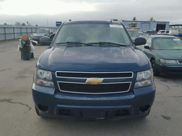 1GNFC13C37R323355 - 2007 CHEVROLET TAHOE C150 BLUE photo 9