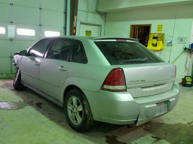 1G1ZT64895F335403 - 2005 CHEVROLET MALIBU MAX 银色 照片 3