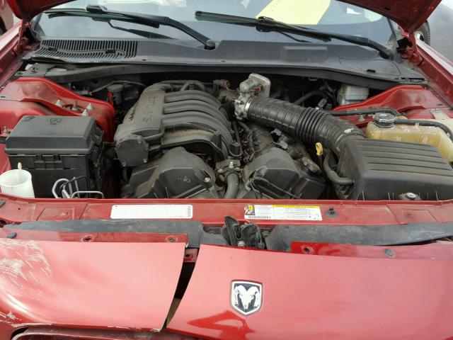 2B3KA43D89H523420 - 2009 DODGE CHARGER RED photo 7