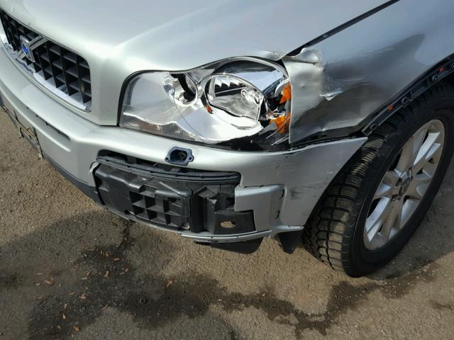 YV1CZ91H541060460 - 2004 VOLVO XC90 T6 GRAY photo 9