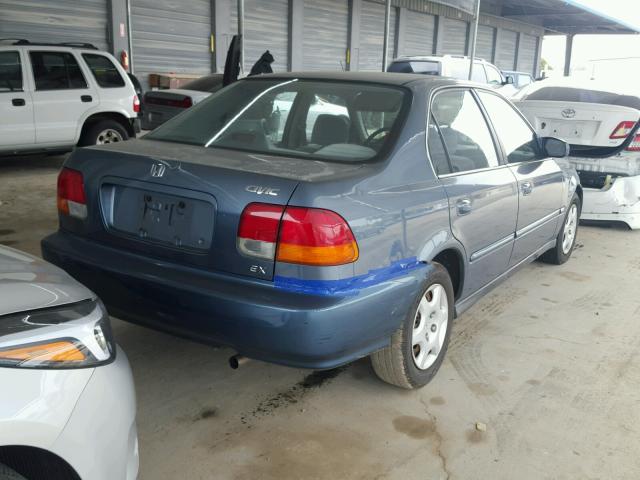 2HGEJ8643WH612145 - 1998 HONDA CIVIC EX BLUE photo 4