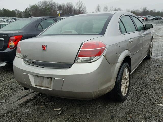 1G8ZS57N27F204297 - 2007 SATURN AURA XE SILVER photo 4