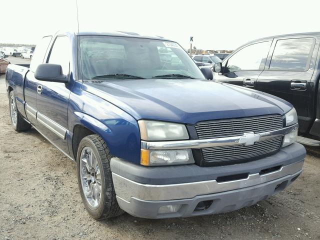 1GCEC19V54Z168283 - 2004 CHEVROLET SILVERADO BLUE photo 1