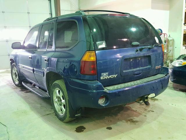 1GKDT13S352148056 - 2005 GMC ENVOY BLUE photo 3