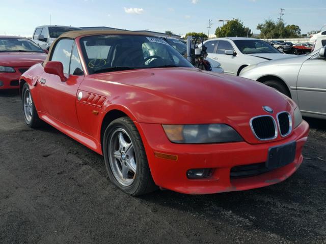 4USCH9331XLG00631 - 1999 BMW Z3 2.3 RED photo 1