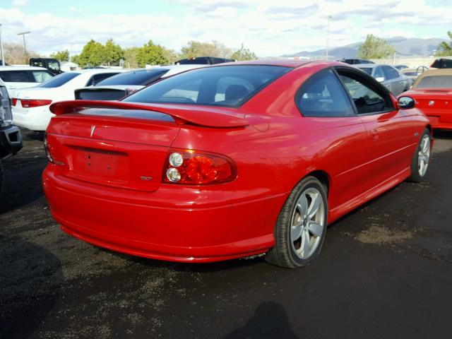 6G2VX12GX4L224650 - 2004 PONTIAC GTO RED photo 4