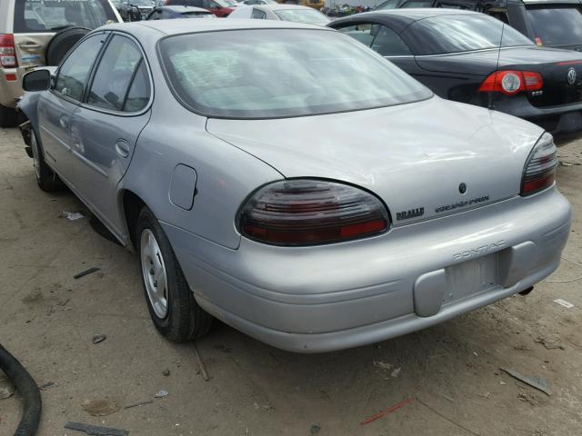 1G2WJ52MXXF326937 - 1999 PONTIAC GRAND PRIX SILVER photo 3