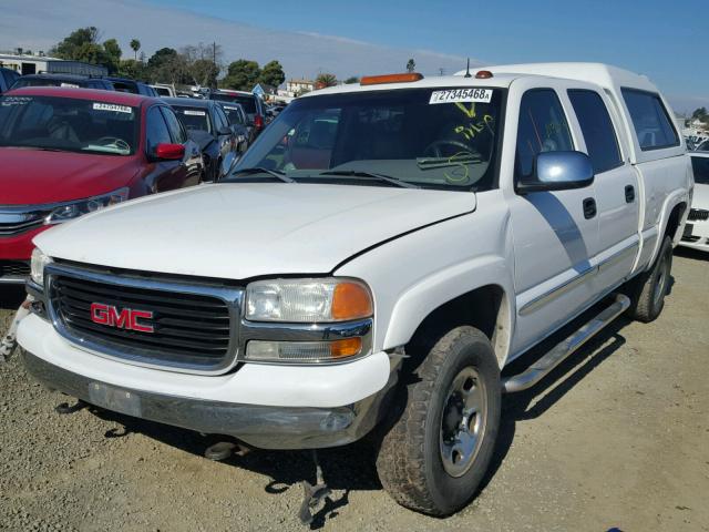 1GTGK13U01F146006 - 2001 GMC SIERRA K15 WHITE photo 2