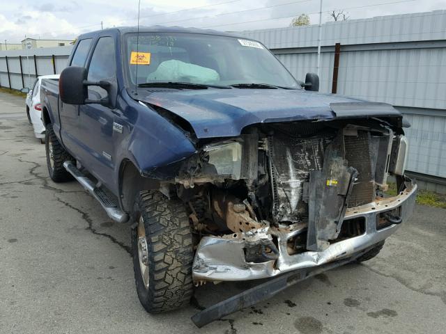 1FTSW21P75ED30548 - 2005 FORD F250 SUPER BLUE photo 1