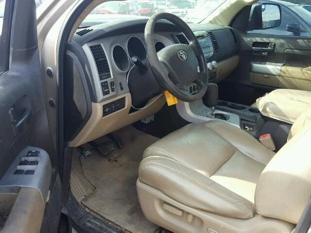 5TBEV54187S462586 - 2007 TOYOTA TUNDRA CRE GOLD photo 9