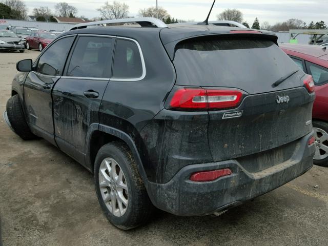 1C4PJLCB7FW553857 - 2015 JEEP CHEROKEE L CHARCOAL photo 3