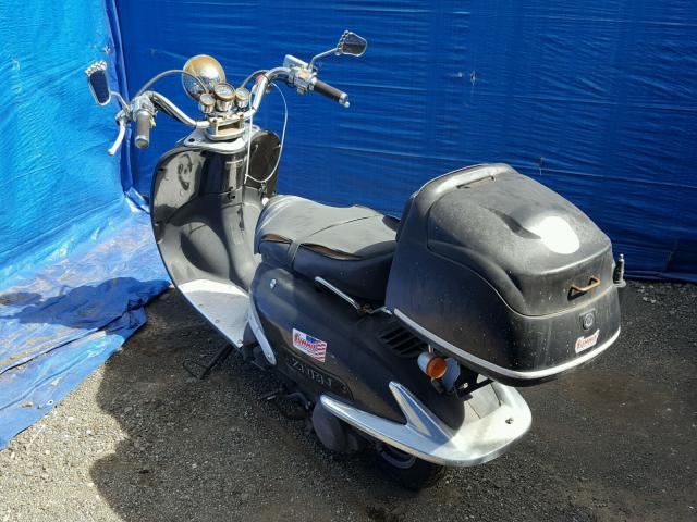 L5YTCKPA381215076 - 2012 ZNEN SCOOTER BLACK photo 3