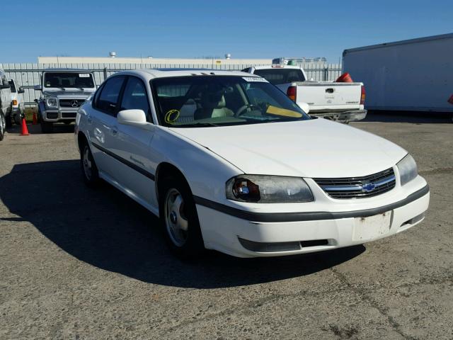 2G1WH55K319243215 - 2001 CHEVROLET IMPALA LS WHITE photo 1