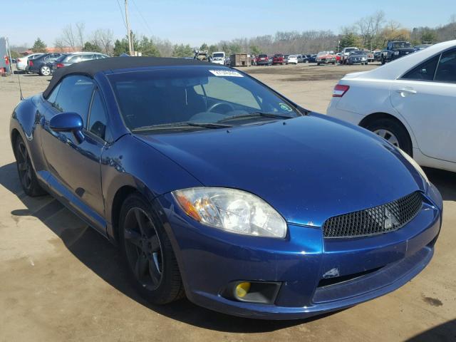 4A3AL25F69E013840 - 2009 MITSUBISHI ECLIPSE SP BLUE photo 1