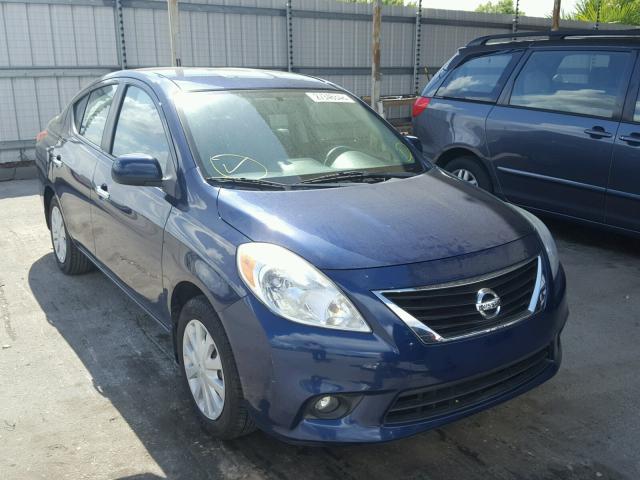 3N1CN7AP4CL939939 - 2012 NISSAN VERSA S BLUE photo 1