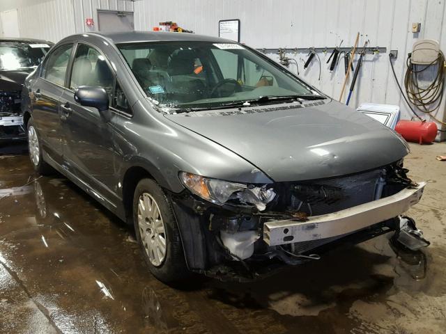 1HGFA16359L008994 - 2009 HONDA CIVIC VP GRAY photo 1