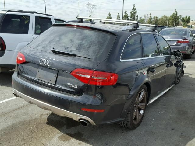 WA1VFAFL7DA063358 - 2013 AUDI A4 ALLROAD BLACK photo 4