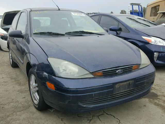 3FAFP31Z63R194323 - 2003 FORD FOCUS ZX3 BLUE photo 1