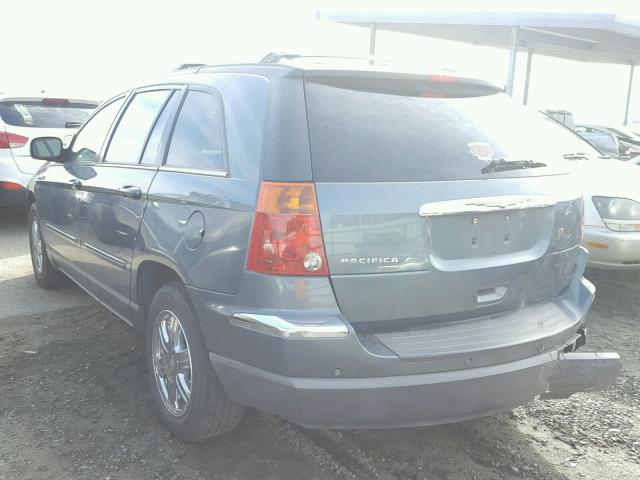 2A8GM68446R653077 - 2006 CHRYSLER PACIFICA T BLUE photo 3