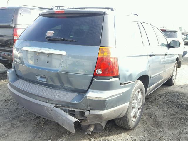 2A8GM68446R653077 - 2006 CHRYSLER PACIFICA T BLUE photo 4