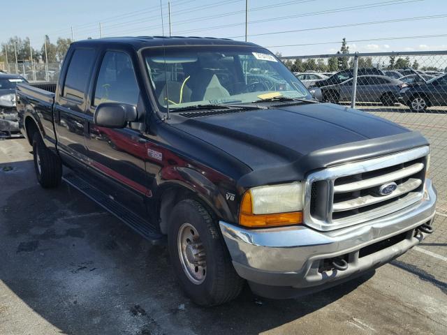 1FTSW30L51ED75275 - 2001 FORD F350 SRW S BLACK photo 1