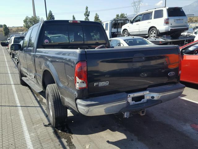 1FTSW30L51ED75275 - 2001 FORD F350 SRW S BLACK photo 3