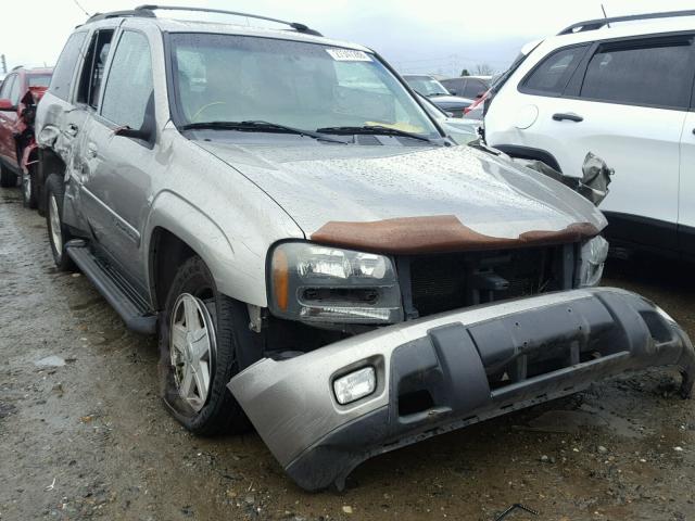 1GNDT13S022312927 - 2002 CHEVROLET TRAILBLAZE SILVER photo 1