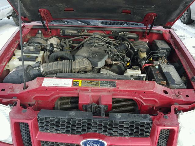 1FMZU77E23UC31450 - 2003 FORD EXPLORER S RED photo 7