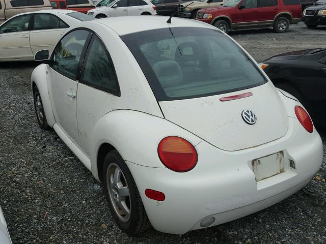 3VWCA21C0XM400434 - 1999 VOLKSWAGEN NEW BEETLE 白色 照片 3