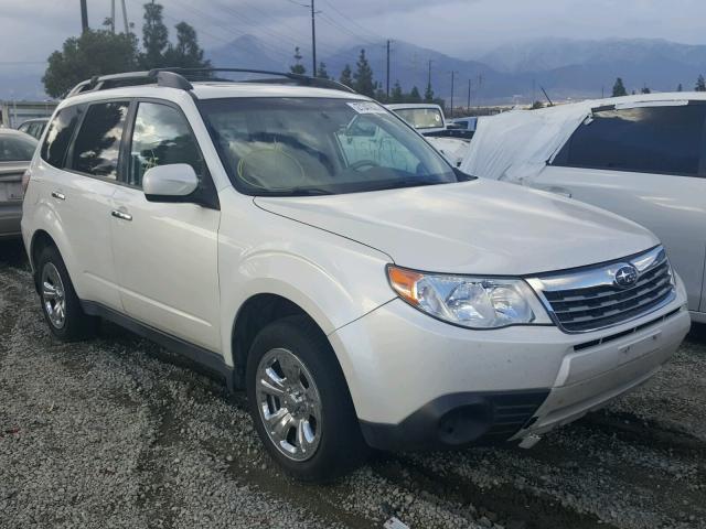 JF2SH63659H703422 - 2009 SUBARU FORESTER 2 WHITE photo 1