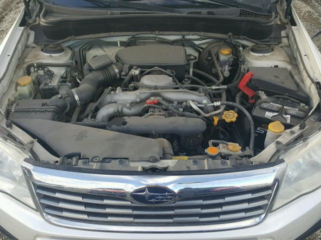 JF2SH63659H703422 - 2009 SUBARU FORESTER 2 WHITE photo 7