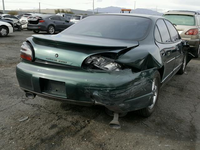 1G2WR5214YF140536 - 2000 PONTIAC GRAND PRIX GREEN photo 4