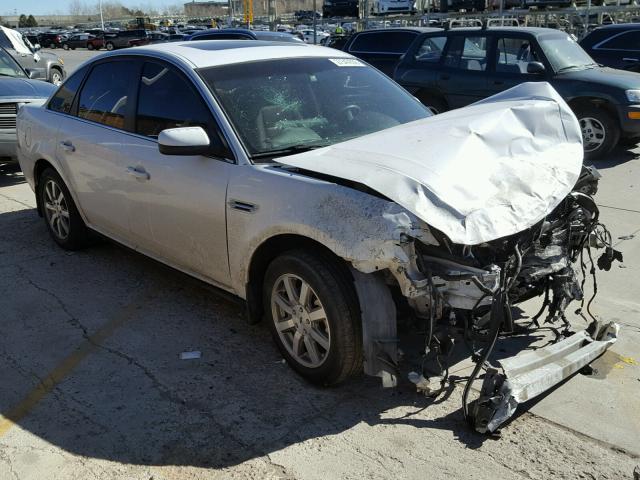 1FAHP24W68G179274 - 2008 FORD TAURUS SEL WHITE photo 1