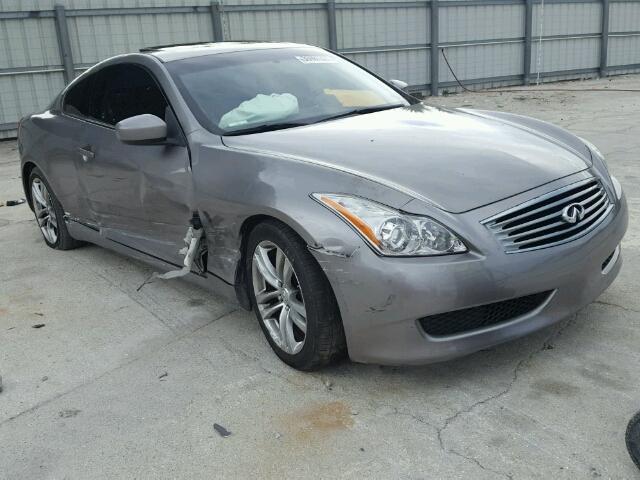 JNKCV64E78M102440 - 2008 INFINITI G37 BASE GRAY photo 1