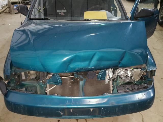 1N4AB41D4TC799796 - 1996 NISSAN SENTRA E TEAL photo 7