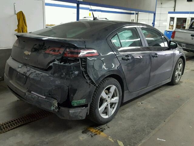 1G1RH6E43EU161403 - 2014 CHEVROLET VOLT BLACK photo 4