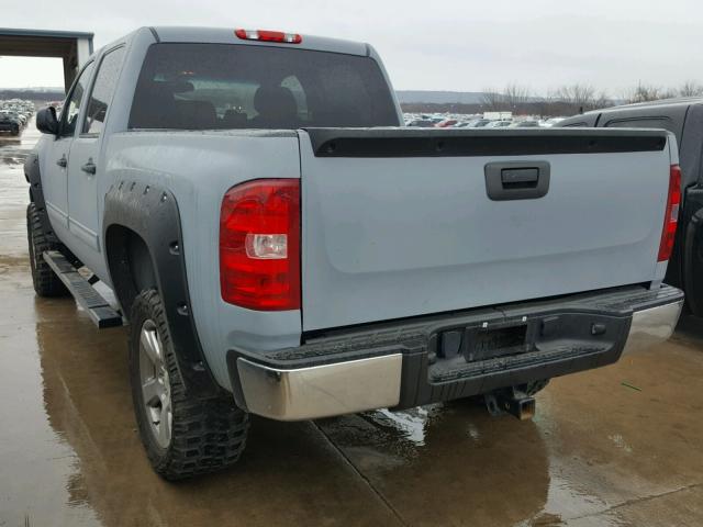 3GCRCSE04AG179188 - 2010 CHEVROLET SILVERADO GRAY photo 3