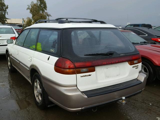 4S3BG685XW6642674 - 1998 SUBARU LEGACY 30T WHITE photo 3