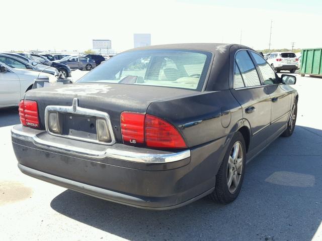 1LNHM86S62Y682607 - 2002 LINCOLN LS BLACK photo 4