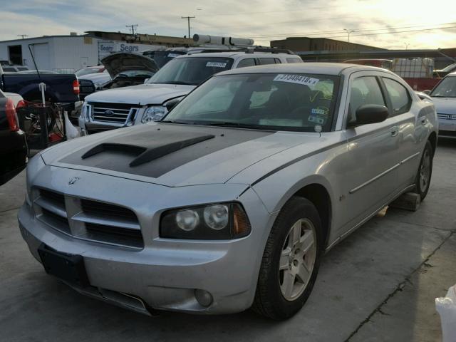 2B3KA43GX7H656235 - 2007 DODGE CHARGER SE GRAY photo 2