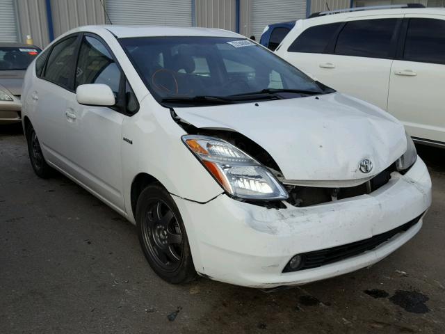 JTDKB20U383304676 - 2008 TOYOTA PRIUS WHITE photo 1