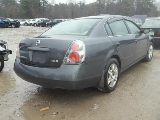 1N4AL11D16N452110 - 2006 NISSAN ALTIMA S GRAY photo 4