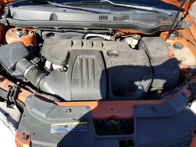 1G1AL12F357664982 - 2005 CHEVROLET COBALT LS ORANGE photo 7