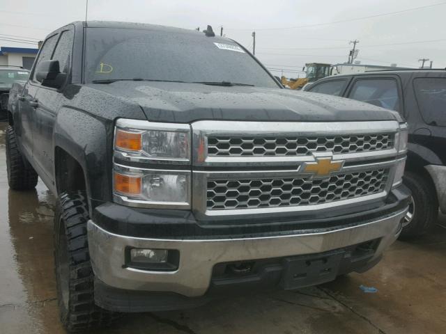 3GCUKREC2FG174272 - 2015 CHEVROLET SILVERADO BLACK photo 1